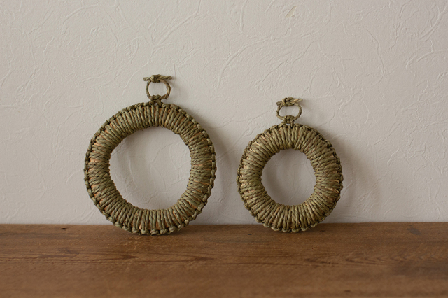 工房ストロー　鍋敷き　藁細工