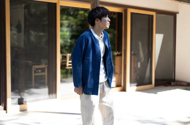 縁日　Indigo KOIKUCHI インディゴ鯉口 こいくち