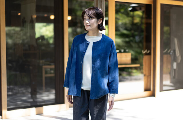 縁日　Indigo KOIKUCHI インディゴ鯉口 こいくち