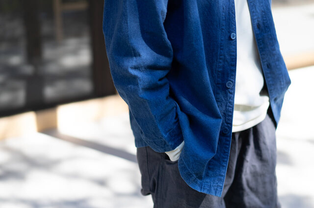 縁日　Indigo KOIKUCHI インディゴ鯉口 こいくち