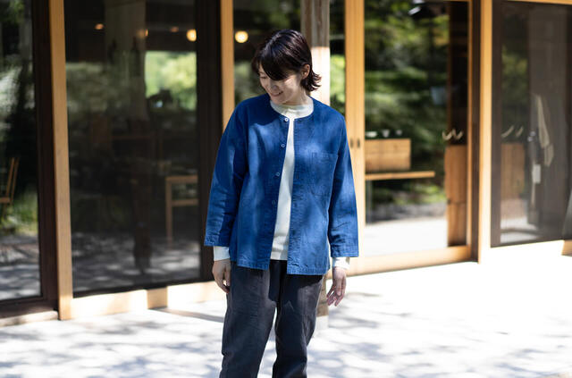 縁日　Indigo KOIKUCHI インディゴ鯉口 こいくち