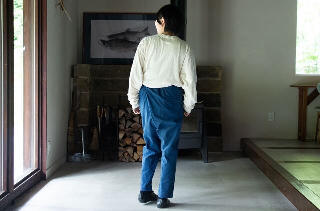 インディゴマタギもんぺ | 暮らしのあれこれセレクトショップ 縁日