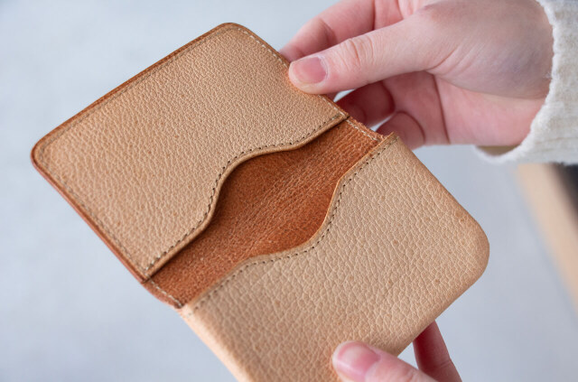 縁日 イタズレザー 名刺入れ