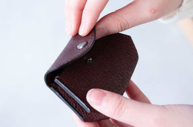 縁日 イタズレザー コインケース