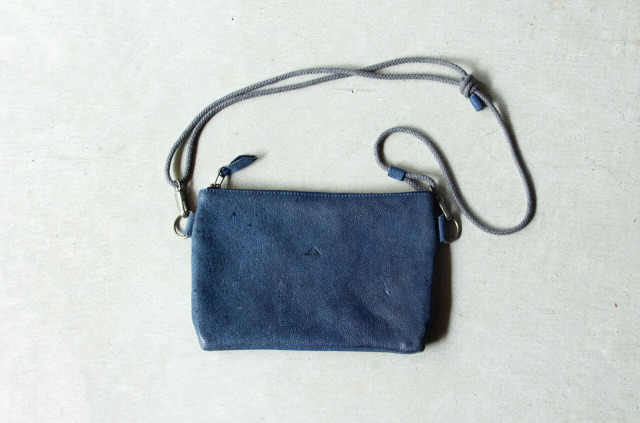 縁日 熊革　サコッシュ