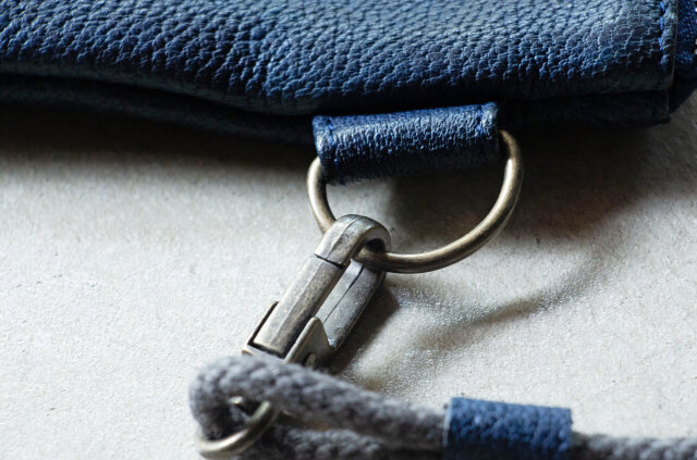 縁日 熊革　サコッシュ