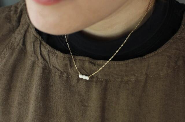 けもの舎　粒　ネックレス