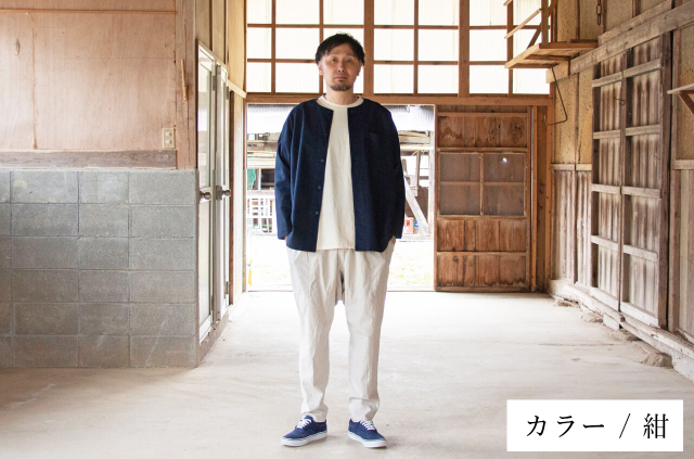 縁日　KOIKUCHI（鯉口シャツ）紺