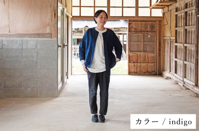 縁日　KOIKUCHI（鯉口シャツ）インディゴ