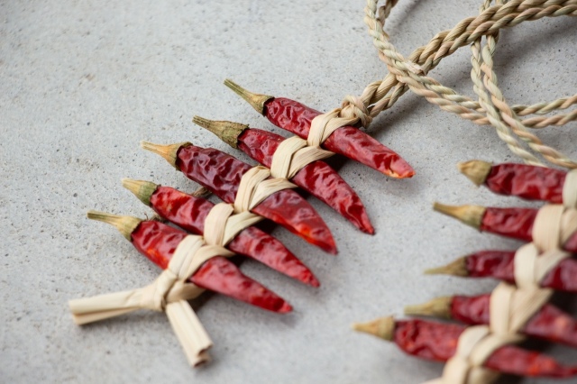 工房ストロー　魔除け　しめ飾り