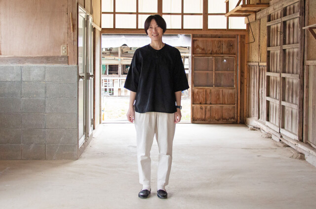 斜子織　シャツ　nanakooriSHIRT