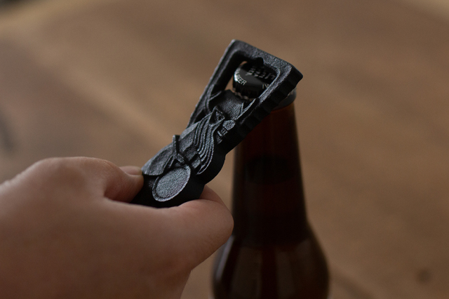 南部鉄器 栓抜き 【遠刈田こけし】