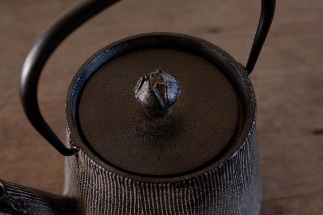南部鉄器 鉄瓶 ウッドグレイン