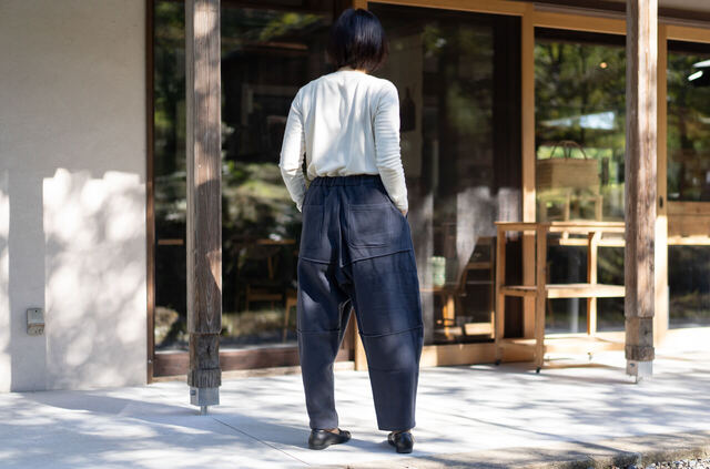 MITTAN / PT-154 NM ウールモッサパンツ