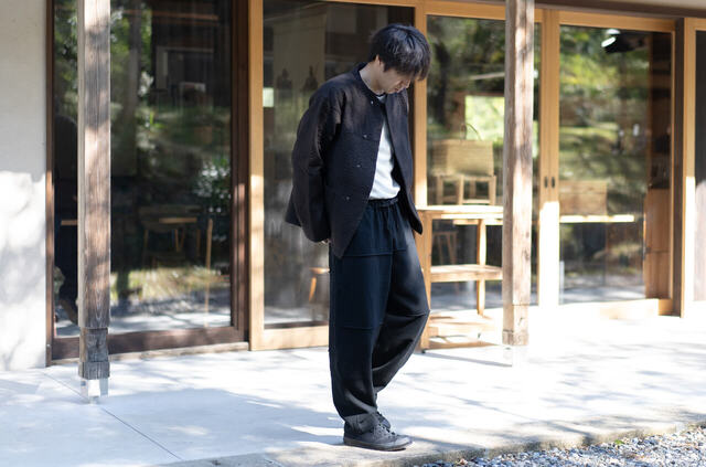 MITTAN / PT-154 NM ウールモッサパンツ