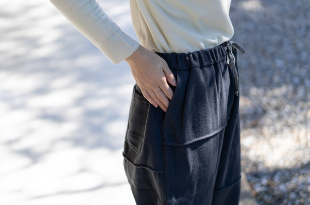 MITTAN / PT-154 NM ウールモッサパンツ