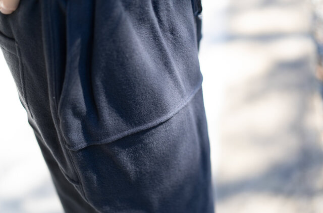 MITTAN / PT-154 NM ウールモッサパンツ