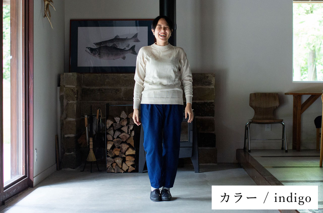 縁日 sashikoSAPPAKAMA（刺子さっぱかま）インディゴ