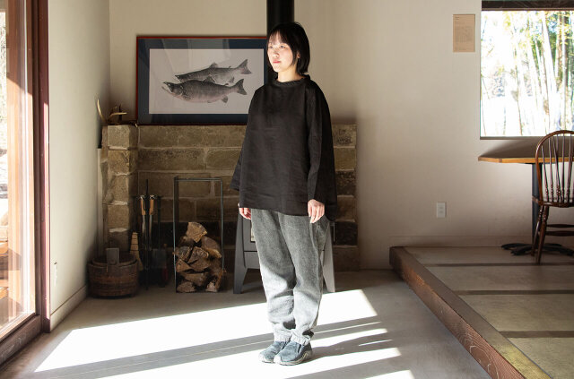 縁日 MITTAN(ミッタン) SH-159 大麻長袖プルオーバー 高密度