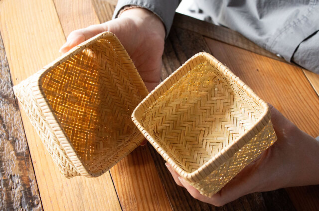 すず竹 ミニ弁当箱 角 | 縁日(えんにち)公式オンラインショップ