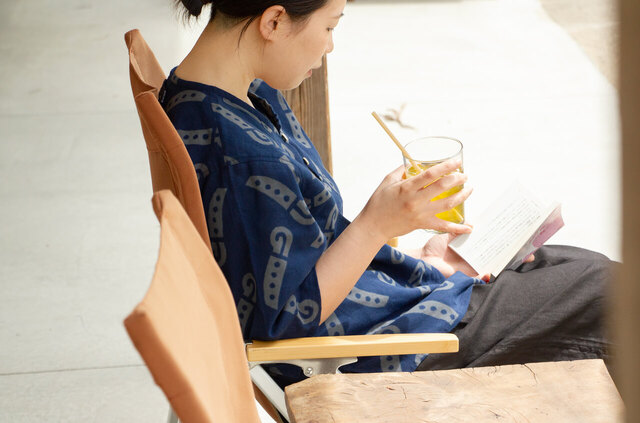 手ぬぐいシャツ 小田中耕一 縁日 鬼剣舞
