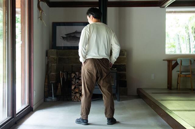 縁日 漆染のマタギもんぺ