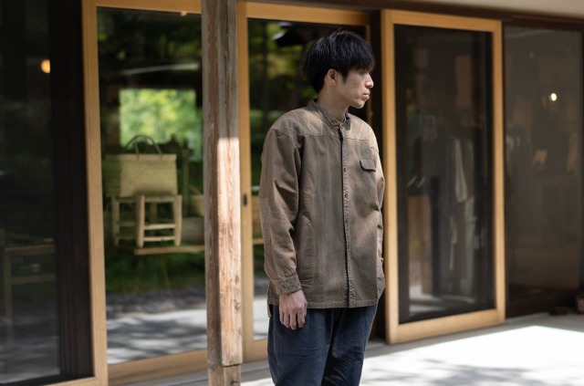 縁日 漆染のYAMA SHIRT（山シャツ）