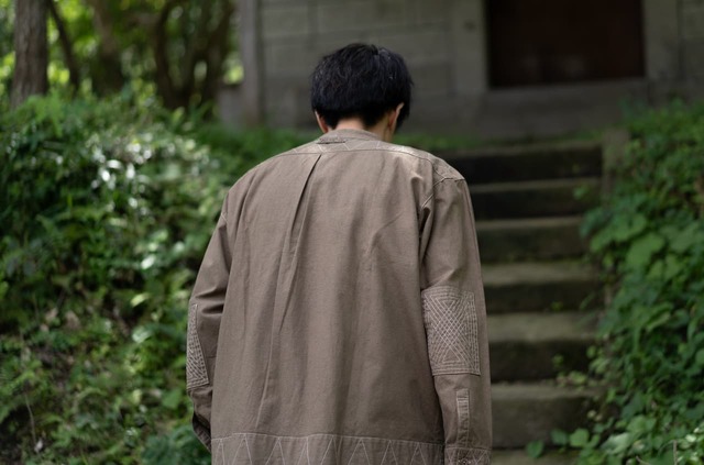 縁日 漆染のYAMA SHIRT（山シャツ）