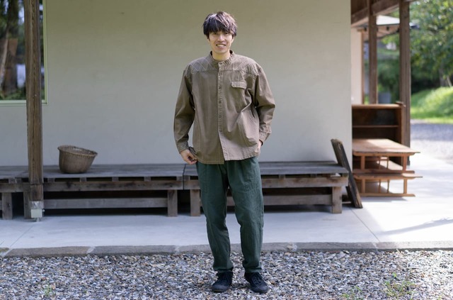縁日 漆染のYAMA SHIRT（山シャツ）