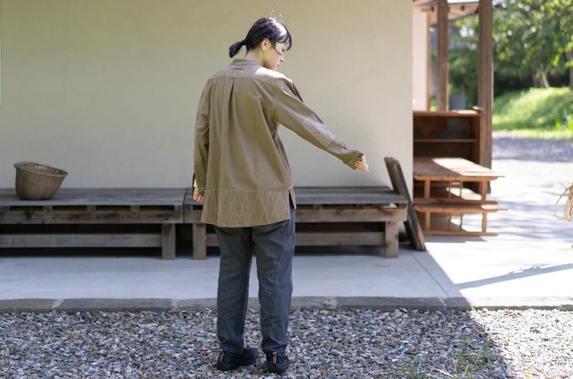 縁日 漆染のYAMA SHIRT（山シャツ）