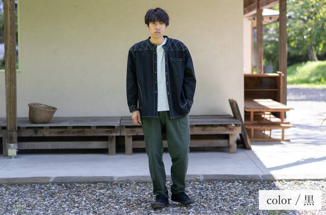 YAMA SHIRT 山シャツ 着用イメージ