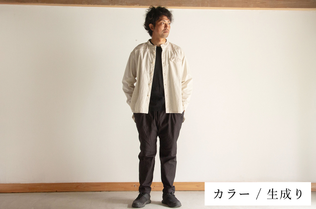 縁日 YAMASHIRTS 山シャツ 生成り