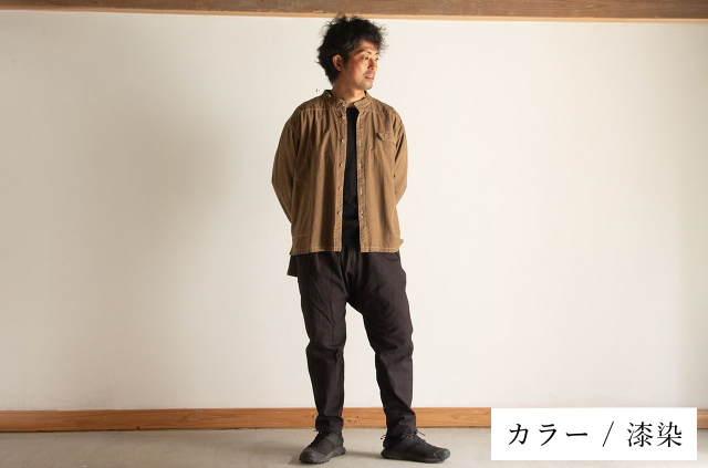 縁日 YAMASHIRTS 山シャツ 漆染