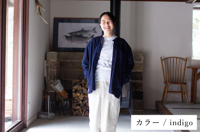 縁日 YAMASHIRTS 山シャツ インディゴ