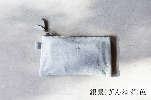 KAZUMA　鹿革ポーチ ギフト 総手縫い 鹿革 マルチポーチL | 株式会社 KAZINO leather