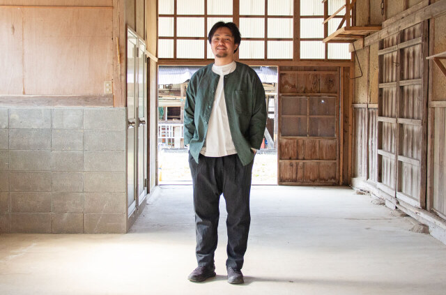 縁日　鯉口シャツ