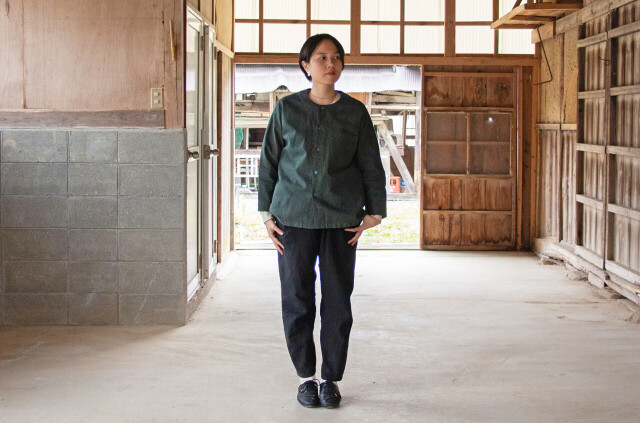 縁日　鯉口シャツ