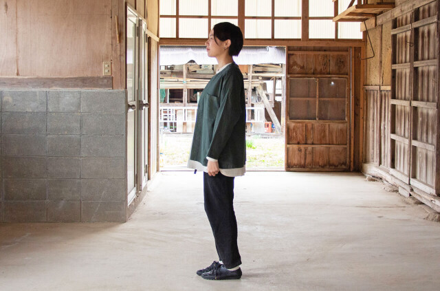 縁日　鯉口シャツ