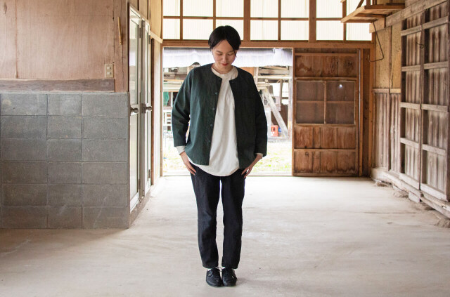 縁日　鯉口シャツ