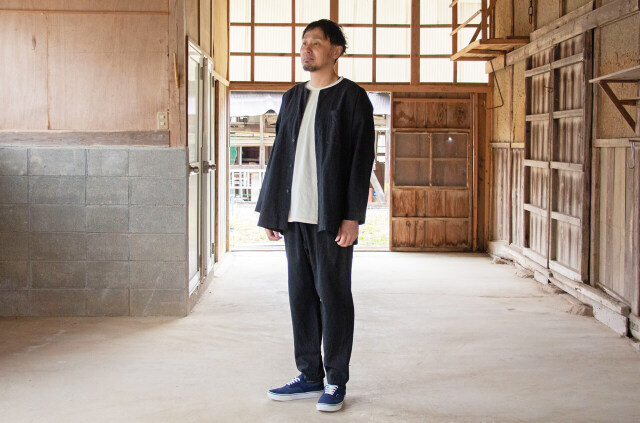 縁日　鯉口シャツ