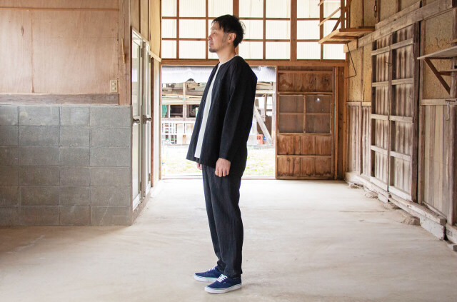 縁日　鯉口シャツ