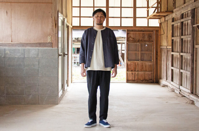 縁日　鯉口シャツ