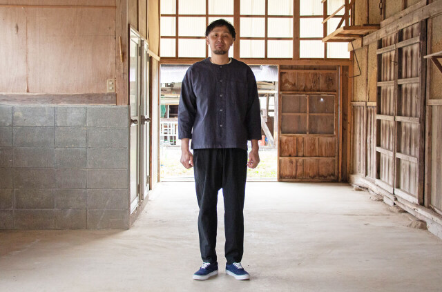 縁日　鯉口シャツ