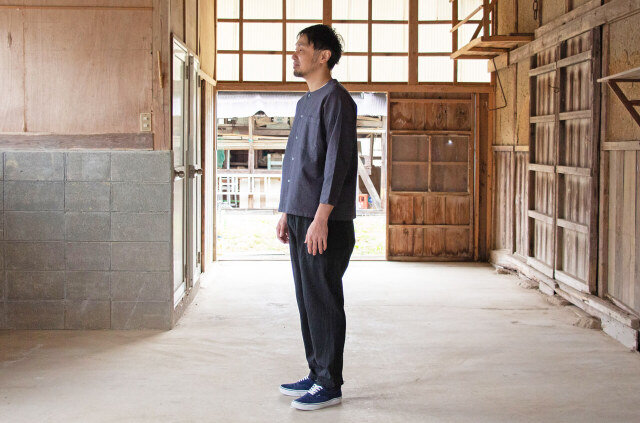 縁日　鯉口シャツ