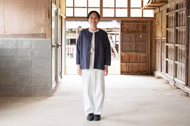 縁日　鯉口シャツ