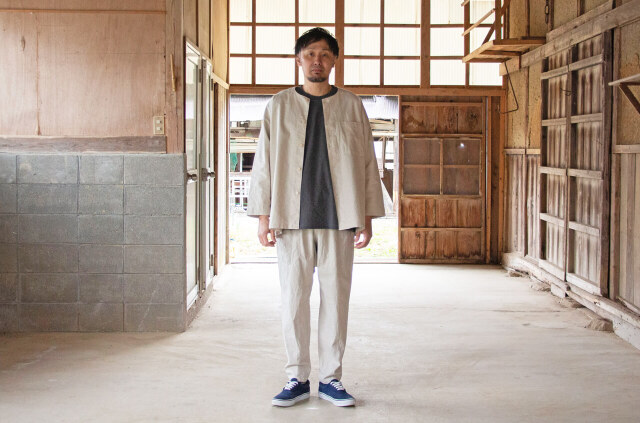 縁日　鯉口シャツ