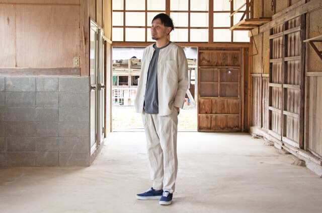 縁日　鯉口シャツ