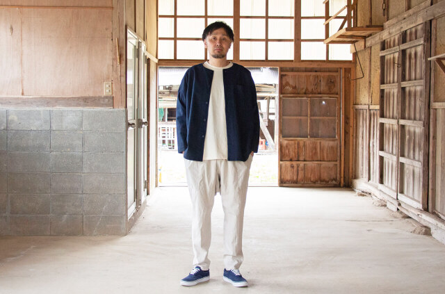 縁日　鯉口シャツ