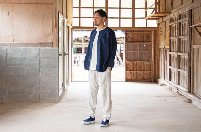 縁日　鯉口シャツ