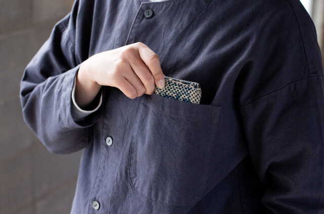 縁日　鯉口シャツ